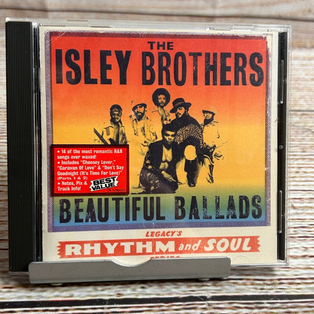 The Isley Brothers Beautiful Ballads CD 1994 Epic Legacy Soul R&B